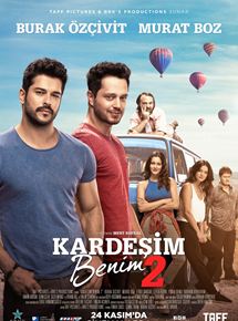Affiche du film Karde?im Benim 2 (2017) de Mert Baykal. Voir Karde?im Benim 2 en streaming / torrent sur meilleurs-films.fr