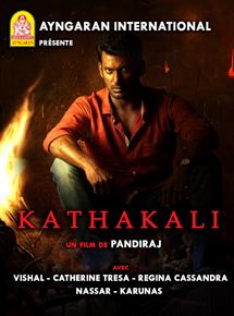 Affiche du film Kathakali (2015) de Pandiraj. Voir Kathakali en streaming / torrent sur meilleurs-films.fr