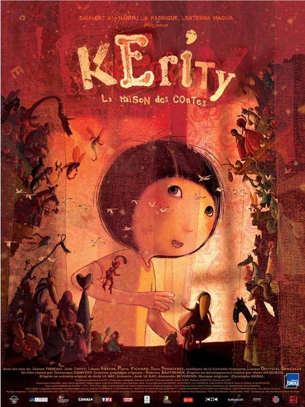 Affiche du film Kérity la maison des contes (2009) de Dominique Monféry Affiche du film Kérity la maison des contes (2009) de Dominique Monféry. Voir Kérity la maison des contes en streaming / torrent sur meilleurs-films.fr