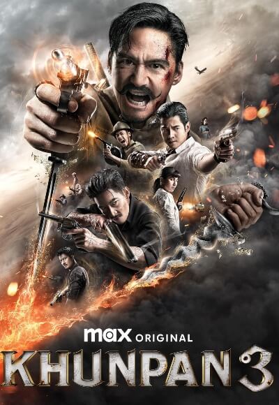 Affiche du film Khun Pan 3 (2023) de Kome Kongkiat Komesiri. Voir Khun Pan 3 en streaming / torrent sur meilleurs-films.fr
