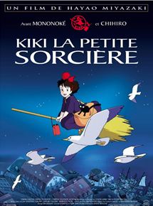 Affiche du film Kiki la petite sorcière (1989) de Hayao Miyazaki. Voir Kiki la petite sorcière en streaming / torrent sur meilleurs-films.fr