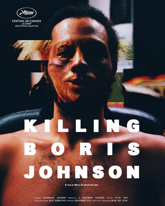 Affiche du court métrage Killing Boris Johnson (2025) de Musa Alderson-Clarke. Voir Killing Boris Johnson en streaming / torrent sur meilleurs-films.fr