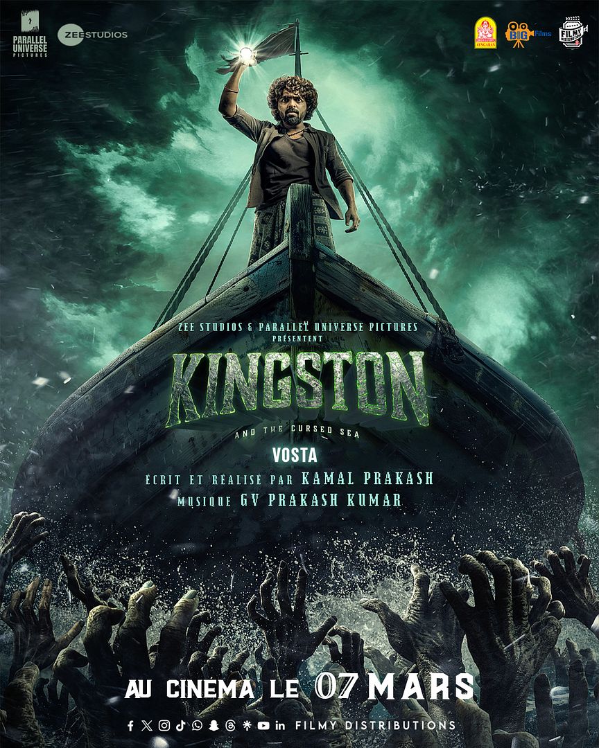 Affiche du film Kingston (2025) de Kamal Prakash Affiche du film Kingston (2025) de Kamal Prakash. Voir Kingston en streaming / torrent sur meilleurs-films.fr