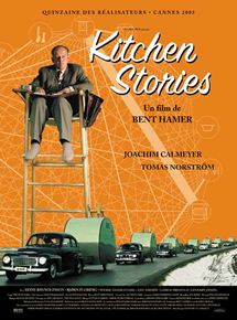 Affiche du film Kitchen stories (2003) de Bent Hamer Affiche du film Kitchen stories (2003) de Bent Hamer. Voir Kitchen stories en streaming / torrent sur meilleurs-films.fr