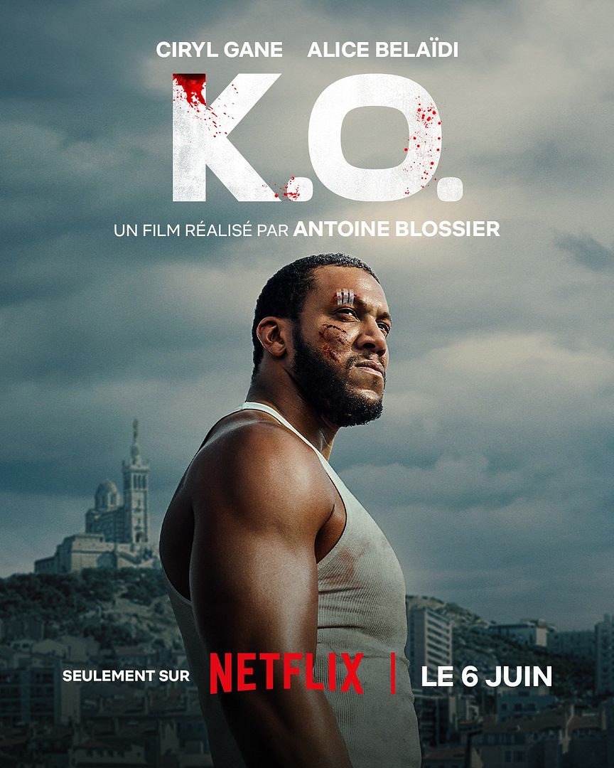 Affiche du film K.O. (2025) de Antoine Blossier. Voir K.O. en streaming / torrent sur meilleurs-films.fr