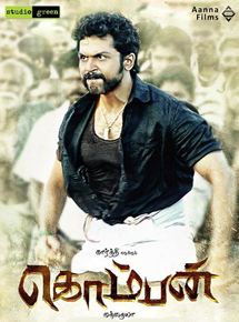 Affiche du film Komban (2014) de M. Muthaiah. Voir Komban en streaming / torrent sur meilleurs-films.fr