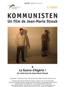 Affiche du film Kommunisten (2014) de Jean-Marie Straub. Voir Kommunisten en streaming / torrent sur meilleurs-films.fr