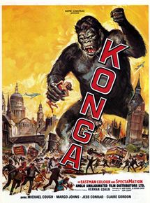 Affiche du film Konga (1961) de John Lemont. Voir Konga en streaming / torrent sur meilleurs-films.fr