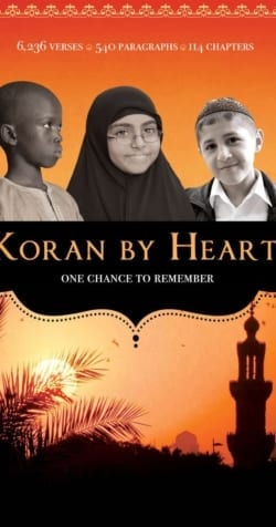 Koran by Heart - Affiche du film documentaire