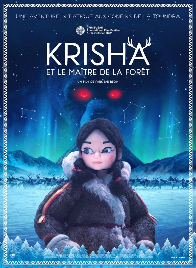 Affiche du film Krisha et le Maître de la forêt (2024) de Jaebeom Park. Voir Krisha et le Maître de la forêt en streaming / torrent sur meilleurs-films.fr