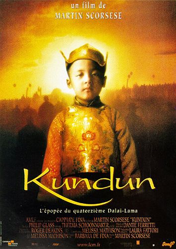 Affiche du film Kundun (1997) de Martin Scorsese. Voir Kundun en streaming / torrent sur meilleurs-films.fr