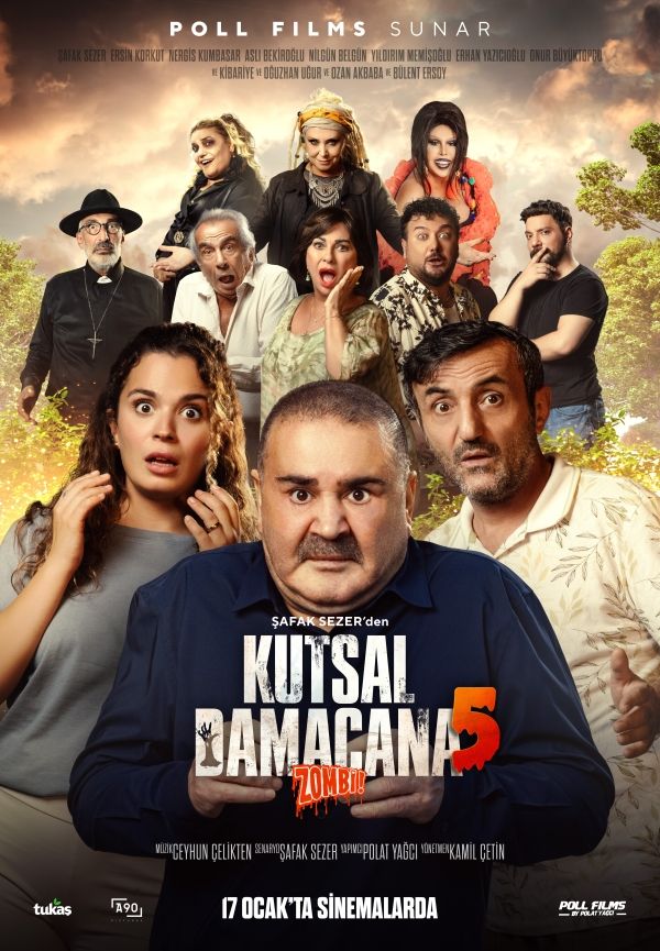 Affiche du film Kutsal Damacana 5: Zombi (2025) de Affiche du film Kutsal Damacana 5: Zombi (2025) de . Voir Kutsal Damacana 5: Zombi en streaming / torrent sur meilleurs-films.fr