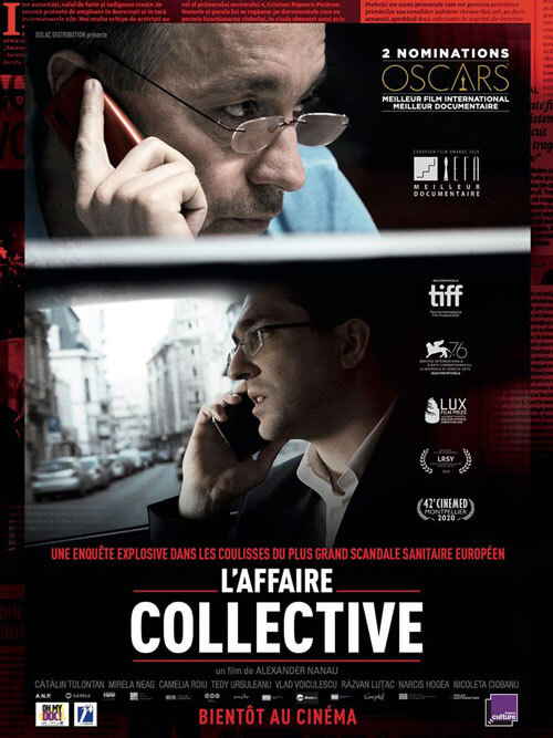 Affiche du film L’Affaire Collective (2021) de Alexander Nanau. Voir L’Affaire Collective en streaming / torrent sur meilleurs-films.fr