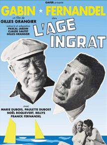 Affiche du film L’Age ingrat (1964) de Gilles Grangier Affiche du film L’Age ingrat (1964) de Gilles Grangier. Voir L’Age ingrat en streaming / torrent sur meilleurs-films.fr
