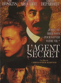 Affiche du film L’Agent secret (1996) de Christopher Hampton Affiche du film L’Agent secret (1996) de Christopher Hampton. Voir L’Agent secret en streaming / torrent sur meilleurs-films.fr