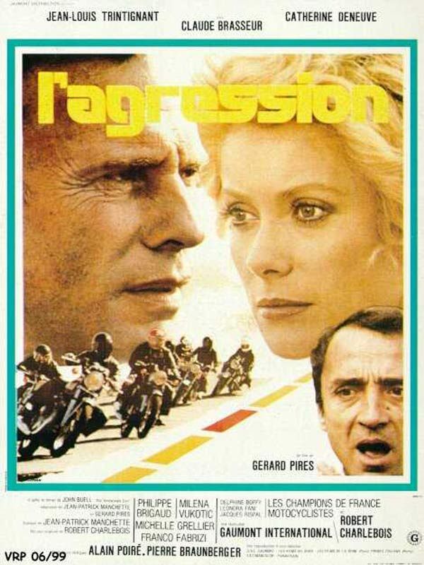 Affiche du film L’Agression (1974) de Gérard Pirès. Voir L’Agression en streaming / torrent sur meilleurs-films.fr
