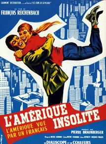 Affiche du film L’Amerique insolite (1958) de Francois Reichenbach. Voir L’Amerique insolite en streaming / torrent sur meilleurs-films.fr