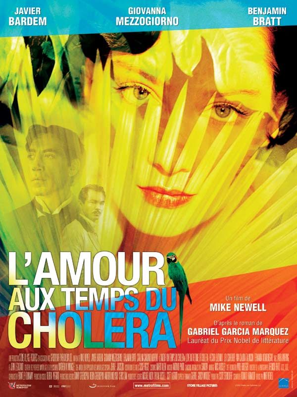 Affiche du film L’Amour aux temps du choléra (2007) de Mike Newell Affiche du film L’Amour aux temps du choléra (2007) de Mike Newell. Voir L’Amour aux temps du choléra en streaming / torrent sur meilleurs-films.fr