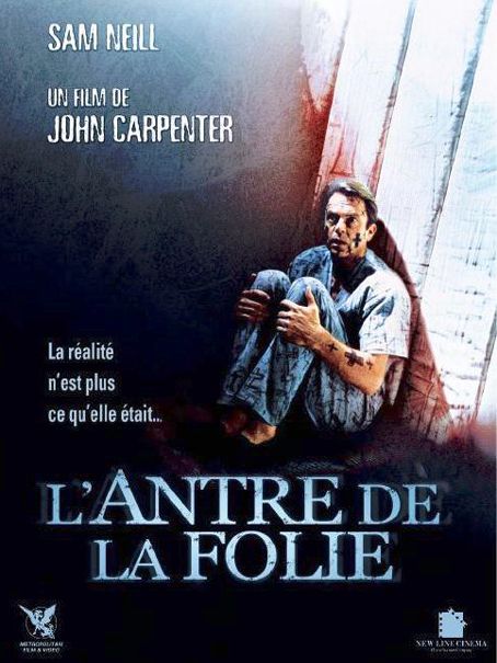 Affiche du film L’Antre de la folie (1994) de John Carpenter Affiche du film L’Antre de la folie (1994) de John Carpenter. Voir L’Antre de la folie en streaming / torrent sur meilleurs-films.fr