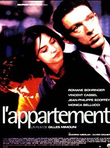 Affiche du film L’appartement (1996) de Gilles Mimouni. Voir L’appartement en streaming / torrent sur meilleurs-films.fr