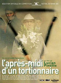 Affiche du film L’après-midi d’un tortionnaire (2001) de Lucian Pintilie Affiche du film L’après-midi d’un tortionnaire (2001) de Lucian Pintilie. Voir L’après-midi d’un tortionnaire en streaming / torrent sur meilleurs-films.fr
