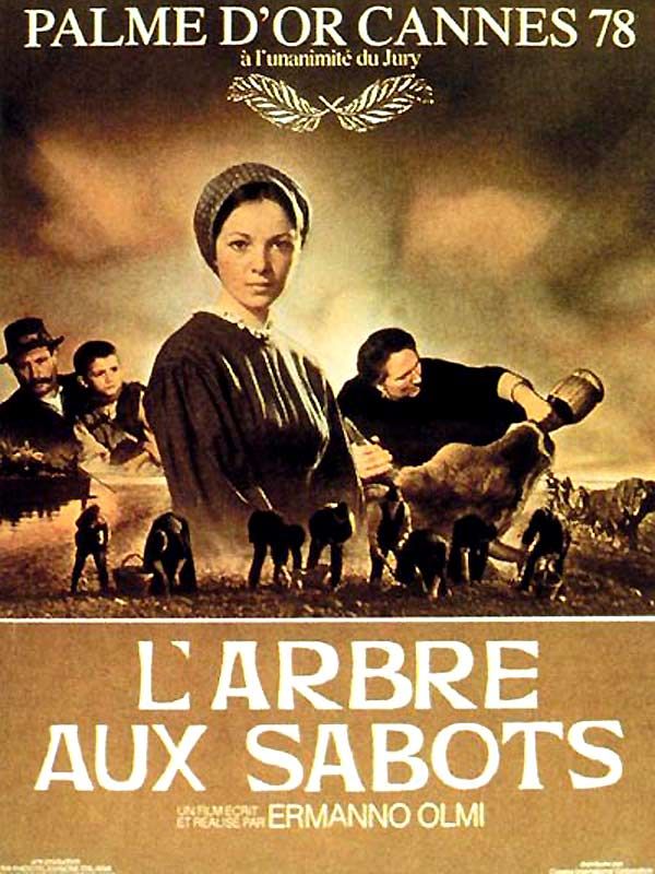 Affiche du film L’Arbre aux sabots (1978) de Ermanno Olmi. Voir L’Arbre aux sabots en streaming / torrent sur meilleurs-films.fr