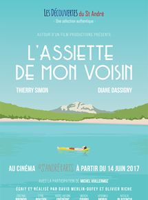 Affiche du film L’assiette de mon voisin (2017) de David Merlin-Dufey,Olivier Riche,. Voir L’assiette de mon voisin en streaming / torrent sur meilleurs-films.fr