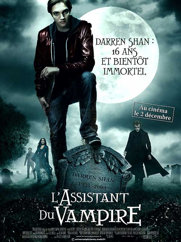 Affiche du film L’Assistant du vampire (2009) de Paul Weitz. Voir L’Assistant du vampire en streaming / torrent sur meilleurs-films.fr