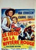 Affiche du film L’Attaque de la rivière rouge (1954) de Rudolph Maté. Voir L’Attaque de la rivière rouge en streaming / torrent sur meilleurs-films.fr