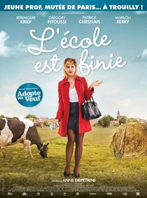Affiche du film L’École est finie (2018) de Anne Depetrini. Voir L’École est finie en streaming / torrent sur meilleurs-films.fr