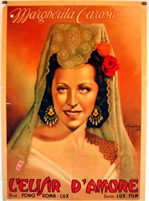 Affiche du film L’Elixir d’amour (1941) de Amleto Palermi. Voir L’Elixir d’amour en streaming / torrent sur meilleurs-films.fr