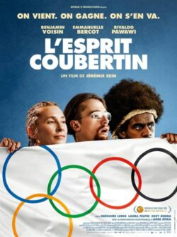Affiche du film L’Esprit Coubertin (2024) de Jérémie Sein.