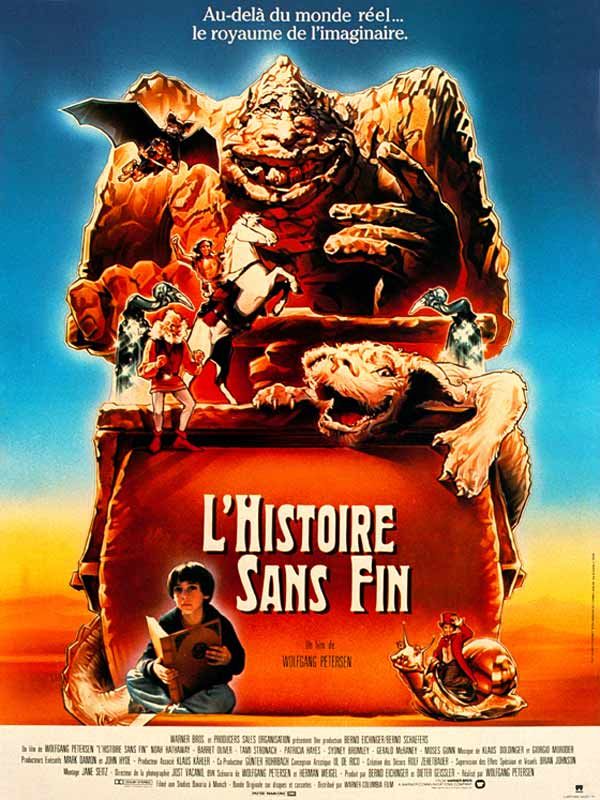 Affiche du film L’Histoire sans fin (1984) de Wolfgang Petersen Affiche du film L’Histoire sans fin (1984) de Wolfgang Petersen. Voir L’Histoire sans fin en streaming / torrent sur meilleurs-films.fr