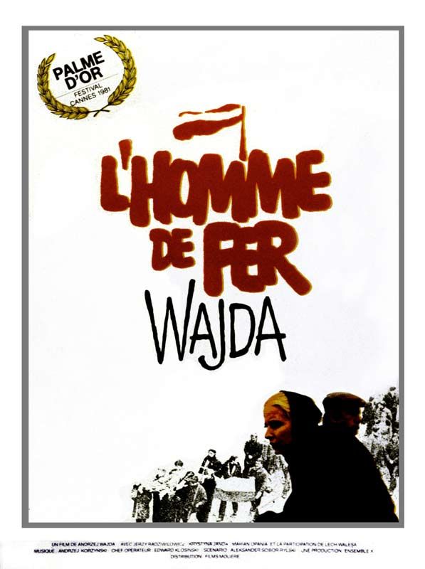 Affiche du film L’Homme de fer (1981) de Andrzej Wajda Affiche du film L’Homme de fer (1981) de Andrzej Wajda. Voir L’Homme de fer en streaming / torrent sur meilleurs-films.fr