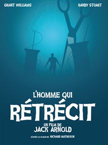 Affiche du film L’Homme qui rétrécit (1957) de Jack Arnold. Voir L’Homme qui rétrécit en streaming / torrent sur meilleurs-films.fr