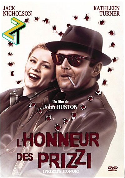 Affiche du film L’Honneur des Prizzi (1985) de John Huston Affiche du film L’Honneur des Prizzi (1985) de John Huston. Voir L’Honneur des Prizzi en streaming / torrent sur meilleurs-films.fr