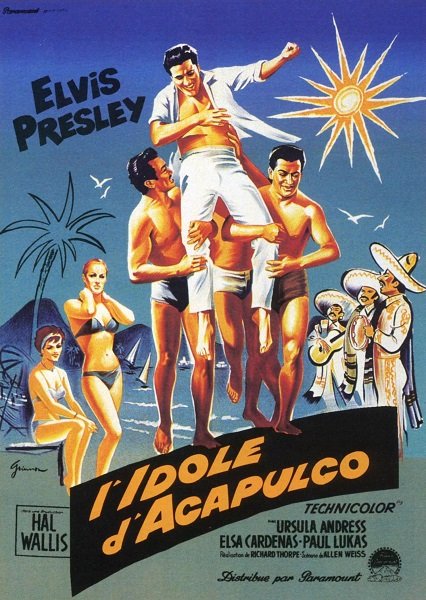 Affiche du film L’Idole d’Acapulco (1963) de Richard Thorpe. Voir L’Idole d’Acapulco en streaming / torrent sur meilleurs-films.fr