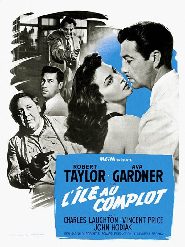 Affiche du film L’Ile au complot (1949) de Robert Z. Leonard. Voir L’Ile au complot en streaming / torrent sur meilleurs-films.fr