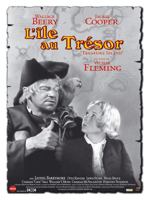 Affiche du film L’Ile au trésor (1934) de Victor Fleming Affiche du film L’Ile au trésor (1934) de Victor Fleming. Voir L’Ile au trésor en streaming / torrent sur meilleurs-films.fr
