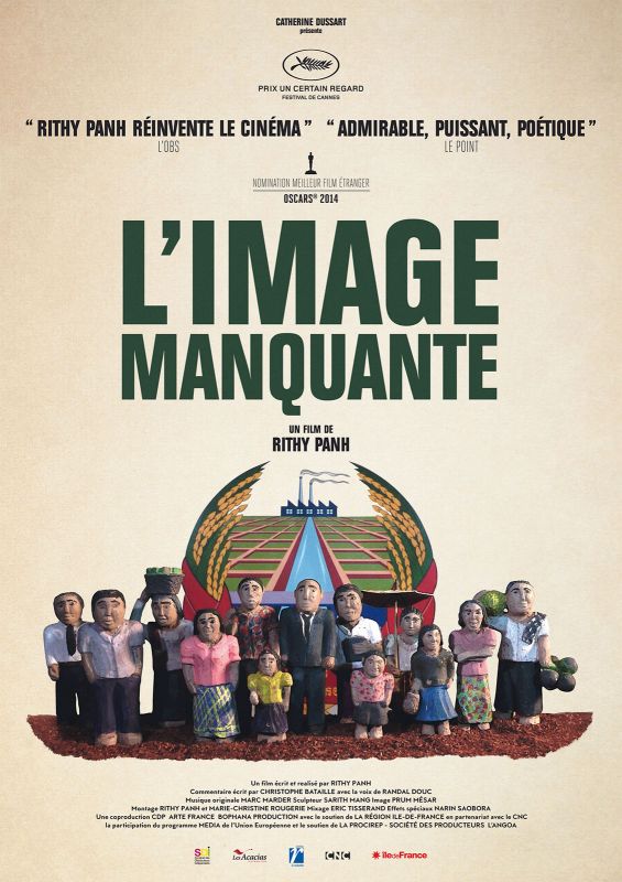 Affiche du film L’Image manquante (2013) de Rithy Panh. Voir L’Image manquante en streaming / torrent sur meilleurs-films.fr