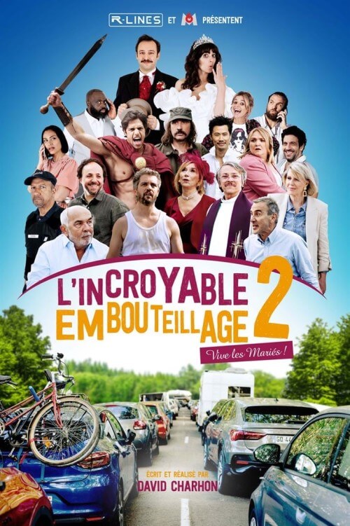 Affiche du film L’incroyable embouteillage 2 : vive les mariés ! (2024) de David Charhon Affiche du film L’incroyable embouteillage 2 : vive les mariés ! (2024) de David Charhon. Voir L’incroyable embouteillage 2 : vive les mariés ! en streaming / torrent sur meilleurs-films.fr