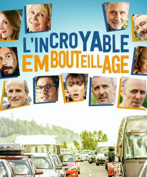 Affiche du film L’incroyable embouteillage (2023) de David Charhon.