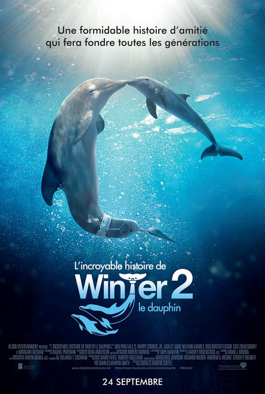 Affiche du film L’Incroyable Histoire de Winter le dauphin 2 (2014) de Charles Martin Smith Affiche du film L’Incroyable Histoire de Winter le dauphin 2 (2014) de Charles Martin Smith. Voir L’Incroyable Histoire de Winter le dauphin 2 en streaming / torrent sur meilleurs-films.fr