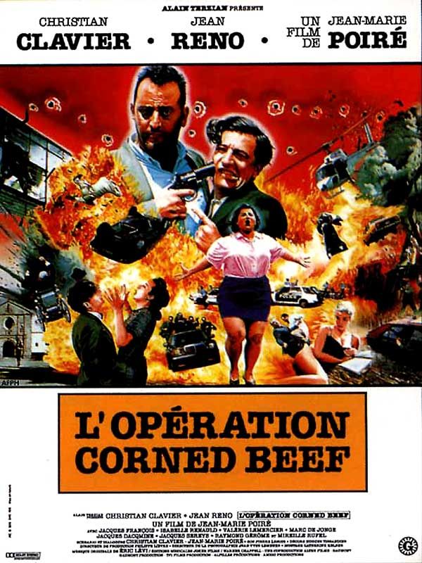 Affiche du film L’Opération Corned beef (1991) de Jean-Marie Poiré Affiche du film L’Opération Corned beef (1991) de Jean-Marie Poiré. Voir L’Opération Corned beef en streaming / torrent sur meilleurs-films.fr