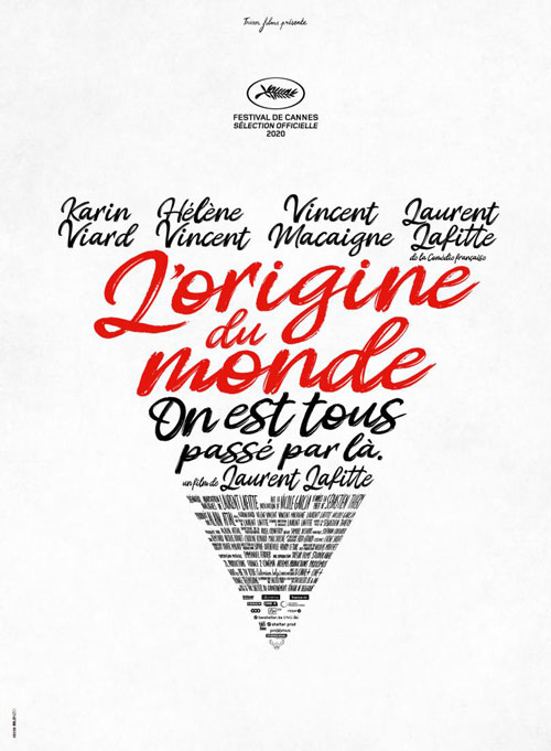 Affiche du film L’Origine Du Monde (2020) de Laurent Lafitte.