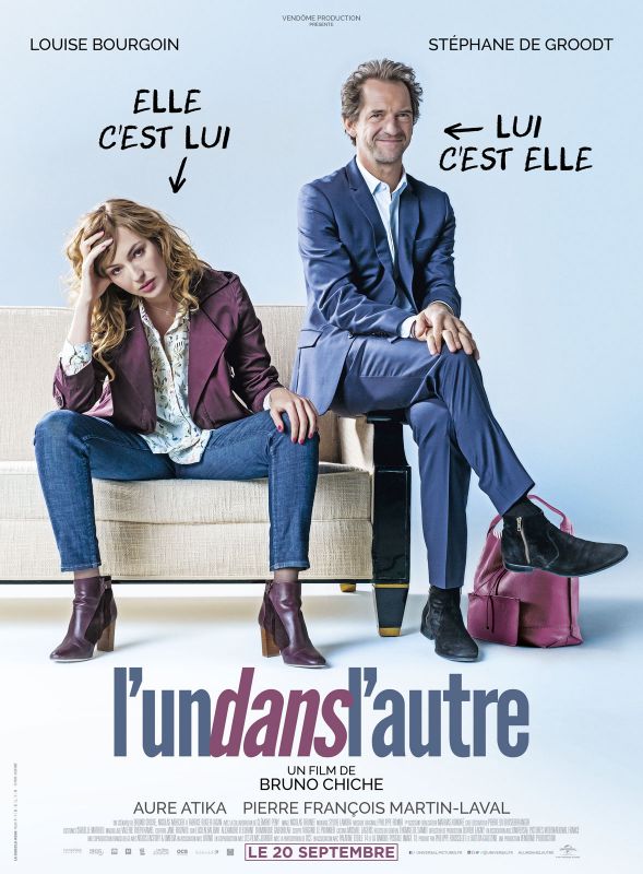 Affiche du film L’un dans l’autre (2016) de Bruno Chiche Affiche du film L’un dans l’autre (2016) de Bruno Chiche. Voir L’un dans l’autre en streaming / torrent sur meilleurs-films.fr