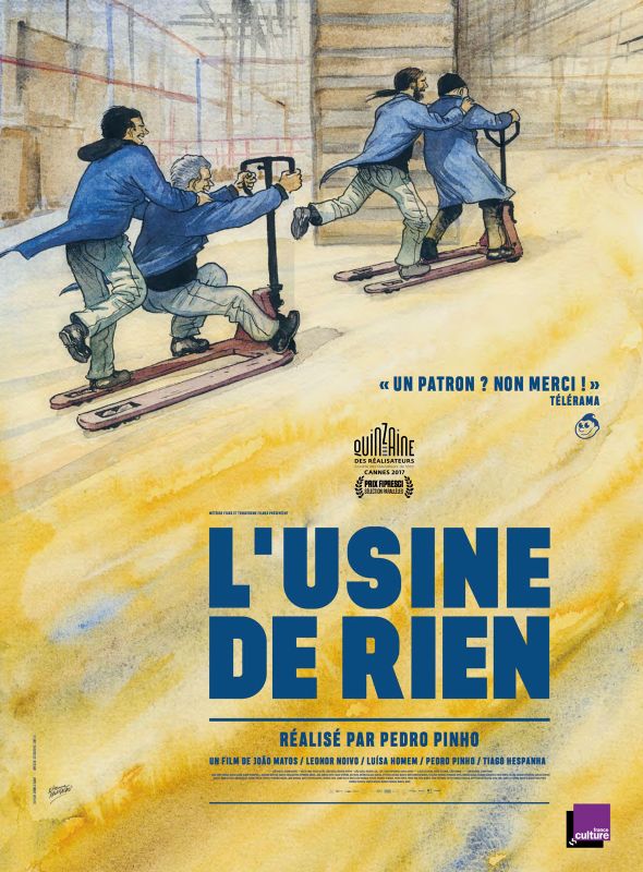 Affiche du film L’Usine de rien (2017) de Pedro Pinho Affiche du film L’Usine de rien (2017) de Pedro Pinho. Voir L’Usine de rien en streaming / torrent sur meilleurs-films.fr