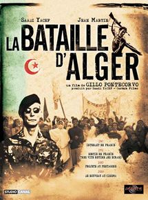Affiche du film La Bataille d’Alger (1966) de Gillo Pontecorvo Affiche du film La Bataille d’Alger (1966) de Gillo Pontecorvo. Voir La Bataille d’Alger en streaming / torrent sur meilleurs-films.fr