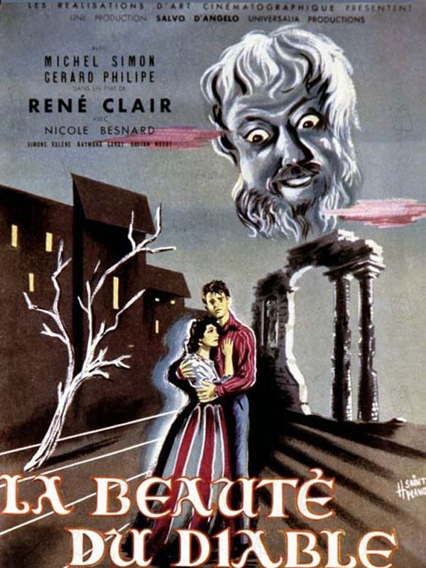 Affiche du film La Beauté du Diable (1950) de René Clair. Voir La Beauté du Diable en streaming / torrent sur meilleurs-films.fr