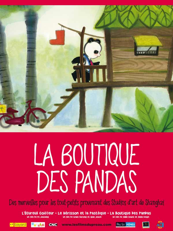 Affiche du court métrage La Boutique des pandas () de Pu Jiaxiang Affiche du court métrage La Boutique des pandas () de Pu Jiaxiang. Voir La Boutique des pandas en streaming / torrent sur meilleurs-films.fr